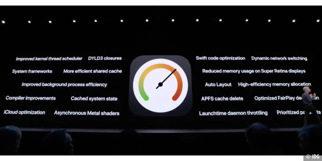iOS 13 Alle Geschwindigkeitsverbesserungen