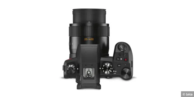 Die Leica V-Lux 5 lässt sich wie eine DSLR-Kamera bedienen