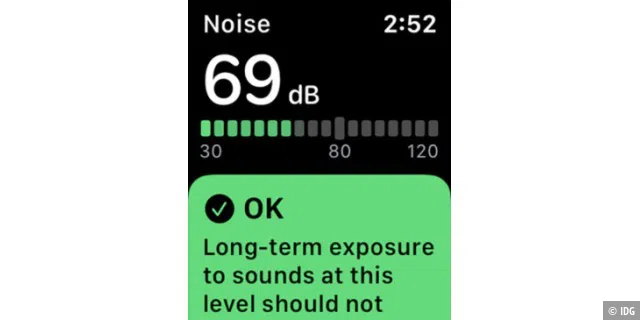Die Geräuschüberwachung auf Ihrer Apple Watch kann dazu beitragen, langfristigen Hörverlust zu verhindern.