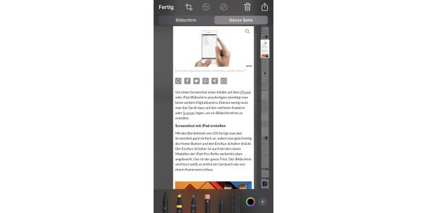 Screenshots Mit Ipad Ipad Pro Und Iphone Erstellen Macwelt