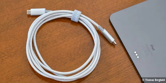 Zwei Meter lang, kompatibel zu USB-C Power Delivery bis 100W und ein praktisches Klettband zum Transport. Das sind nur drei Punkte, die für das Integra USB Smart sprechen.