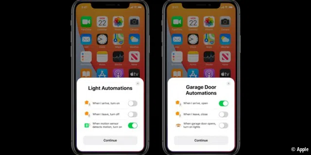 HomeKit wird in der Lage sein, Automatisierungen für neu hinzugefügte intelligente Geräte vorzuschlagen, sobald iOS 14 eintrifft.