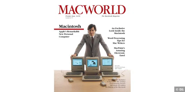 Macworld begann als Printmagazin, und die erste Ausgabe erschien 1984, während der Epoche der Unternehmen. Die erste Macwelt erschien im Herbst 1989