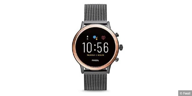 Die Smartwatch von Fossil ist preisgünstig und kompakt.