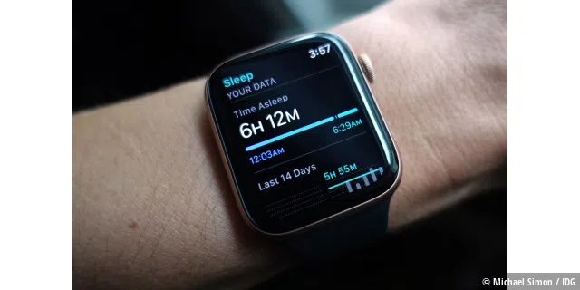 Ihre Apple Watch kann Ihnen sagen, wie lange Sie geschlafen haben - aber das war's auch schon.