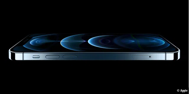 Pacific Blue heißt die neue Farbe des iPhone 12 Pro.