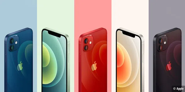 Alle Farben des iPhone 12