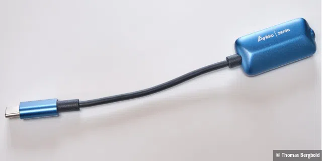 Das elegante Gehäuse des Ikko Zerda verbirgt eine Besonderheit im 3,5-mm-Audioanschluss, er ist ein kombinierter analoger/digitaler Audioanschluss.