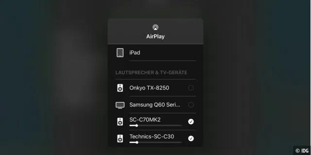 Mehrere Lautsprecher koppeln geht aber auch mit Airplay. Dann lassen sich auch Apps von Streaming Anbieter wie Qobuz nutzen.