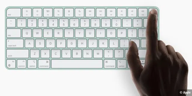 Erstmals gibt es einen TouchID-Button bei einer externen Mac-Tastatur.