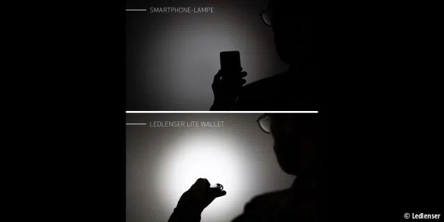 Unterschied wie Tag und Nacht: Smartphone vs. Lite Wallet
