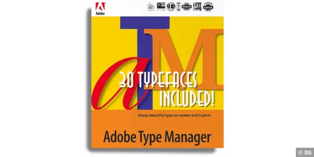 Der Adobe Type Manager war das letzte Bollwerk des Unternehmens gegen Apples TrueType-Gegenschlag.