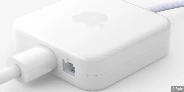 Das mit Ethernet ausgestattete Netzteil wird wahrscheinlich auch beim größeren iMac zum Einsatz kommen.