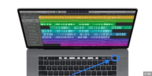 Macbook Pro einschalten