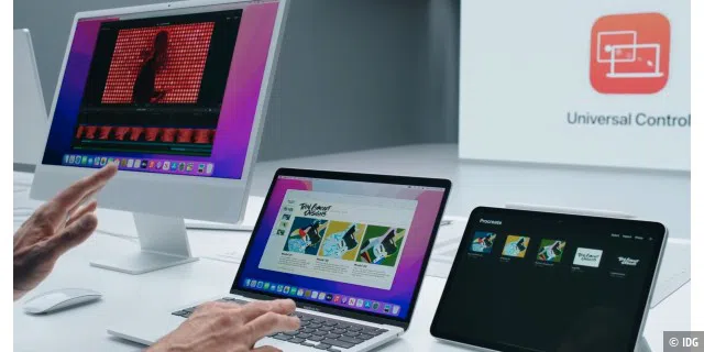 Universal Control erleichtert die Arbeit mit iMac und Macbook