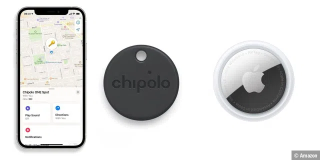 Der Chipolo One Spot ist günstiger als Apples Airtag