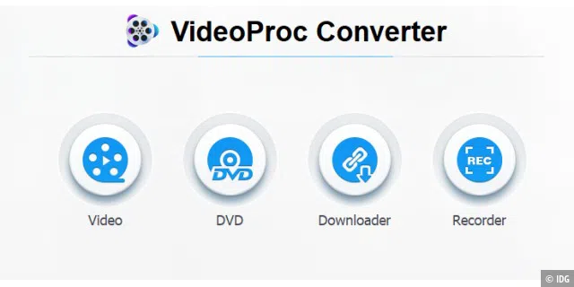 VideoProc vereint viele Funktionen in einem Programm.