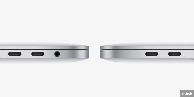 Das MacBook Pro hat tatsächlich einen Kopfhöreranschluss.