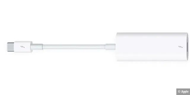 Apples Thunderbolt 3 USB-C auf Thunderbolt 2 Adapter