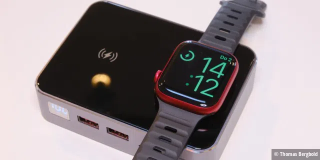 Licht und Schatten liegen bei der Graphene PD Pro Watch nahe beieinander. Zum einen ein nicht optimaler Ladeplatz für die Apple Watch zum anderen ein sehr gutes Preisleistungsverhältnis.