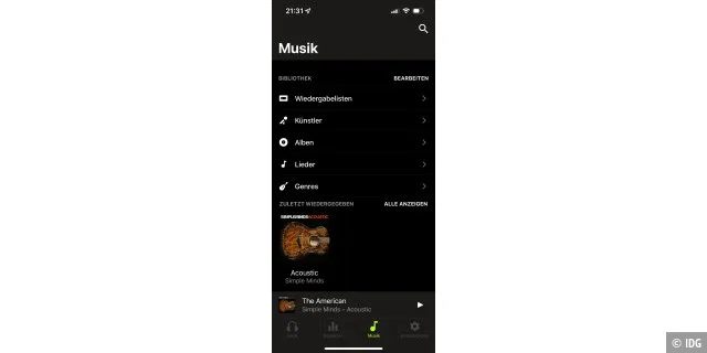 Die Shure Play App bietet einen eigenen Higres Audio Player. Das macht aber nur Sinn, wenn man in der Musikbibliothek von iOS auch Highres Audio hat.
