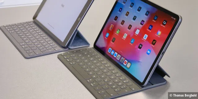Das Smart Keyboard Folio mit der Folientastatur gibt es nicht nur für das iPad Pro, sondern auch für andere iPads.
