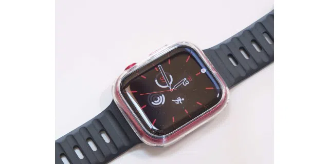 Der Case-Mate Watch Bumper ist ein unauffälliger Gehäuseschutz für die Apple Watch.