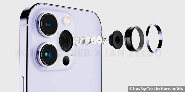 Bigger camera in the iPhone 14 Pro