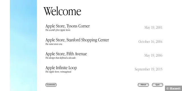 Apple Store Time Machine