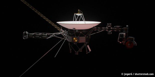 Voyager 1 ist mittlerweile einen guten Lichttag von der Erde entfernt