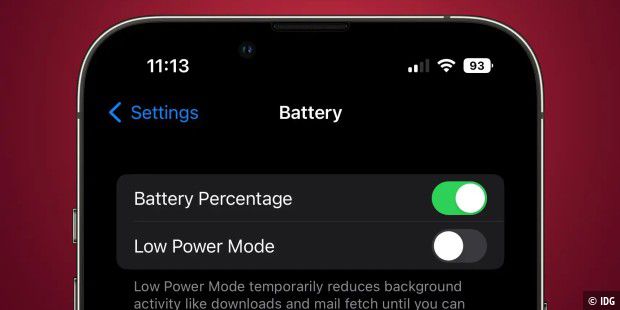 iOS 6 bringt Batterieanzeige in Prozent zurück