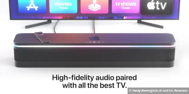 Homepod TV: Demnächst unter einem TV-Apparat in Ihrer Nähe