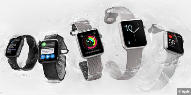Die aktuelle Apple Watch Series 3.